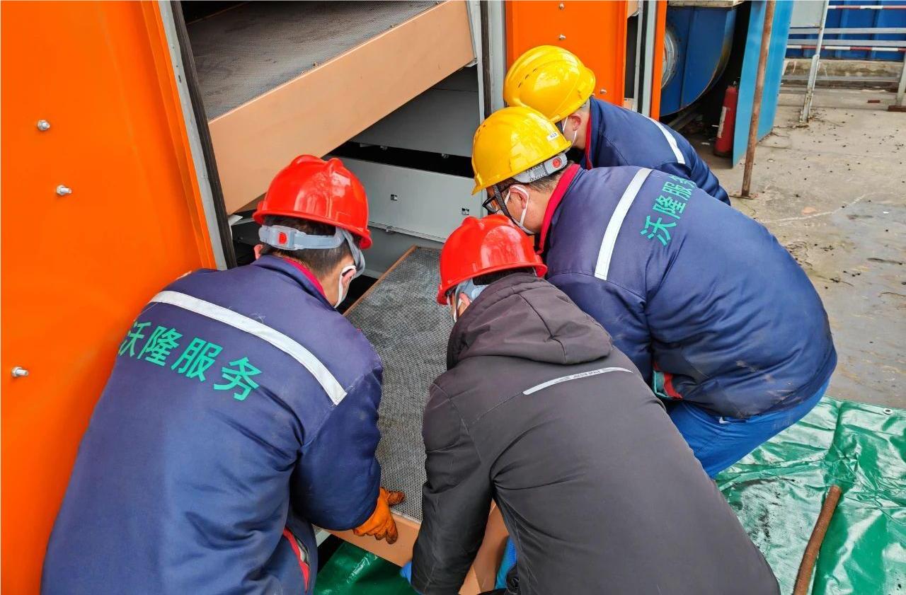 企業更換活性炭案例